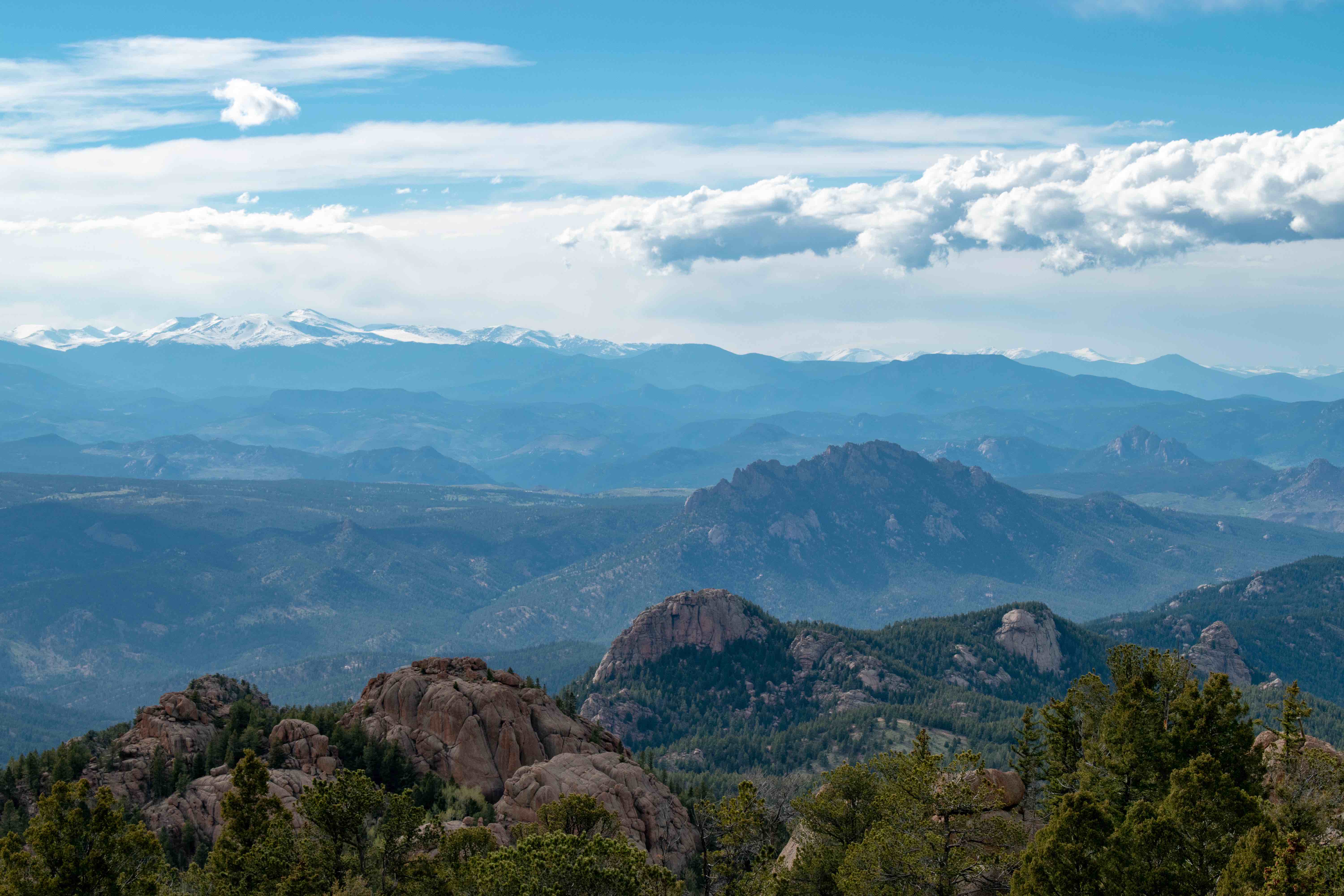 Devil's Head Lookout Trail Hiking Near Denver, Colorado